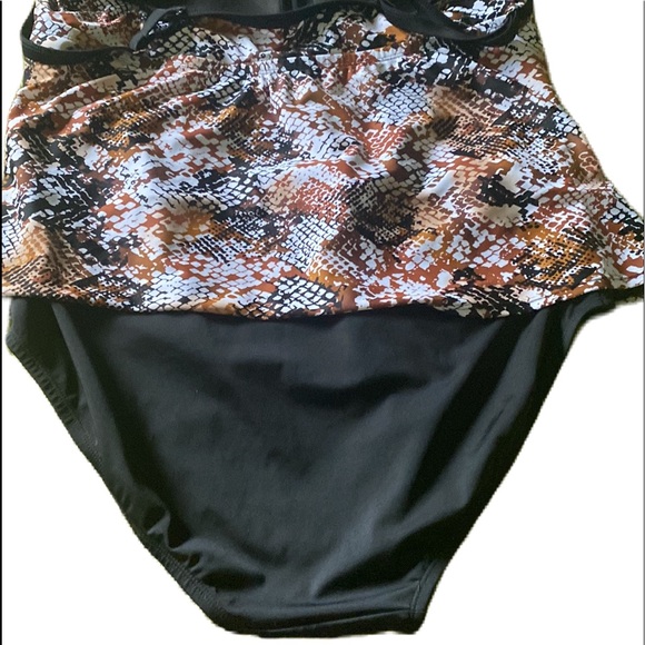 {NWOT} ~ sheer top - one piece - like an animal print - Picture 6 of 6